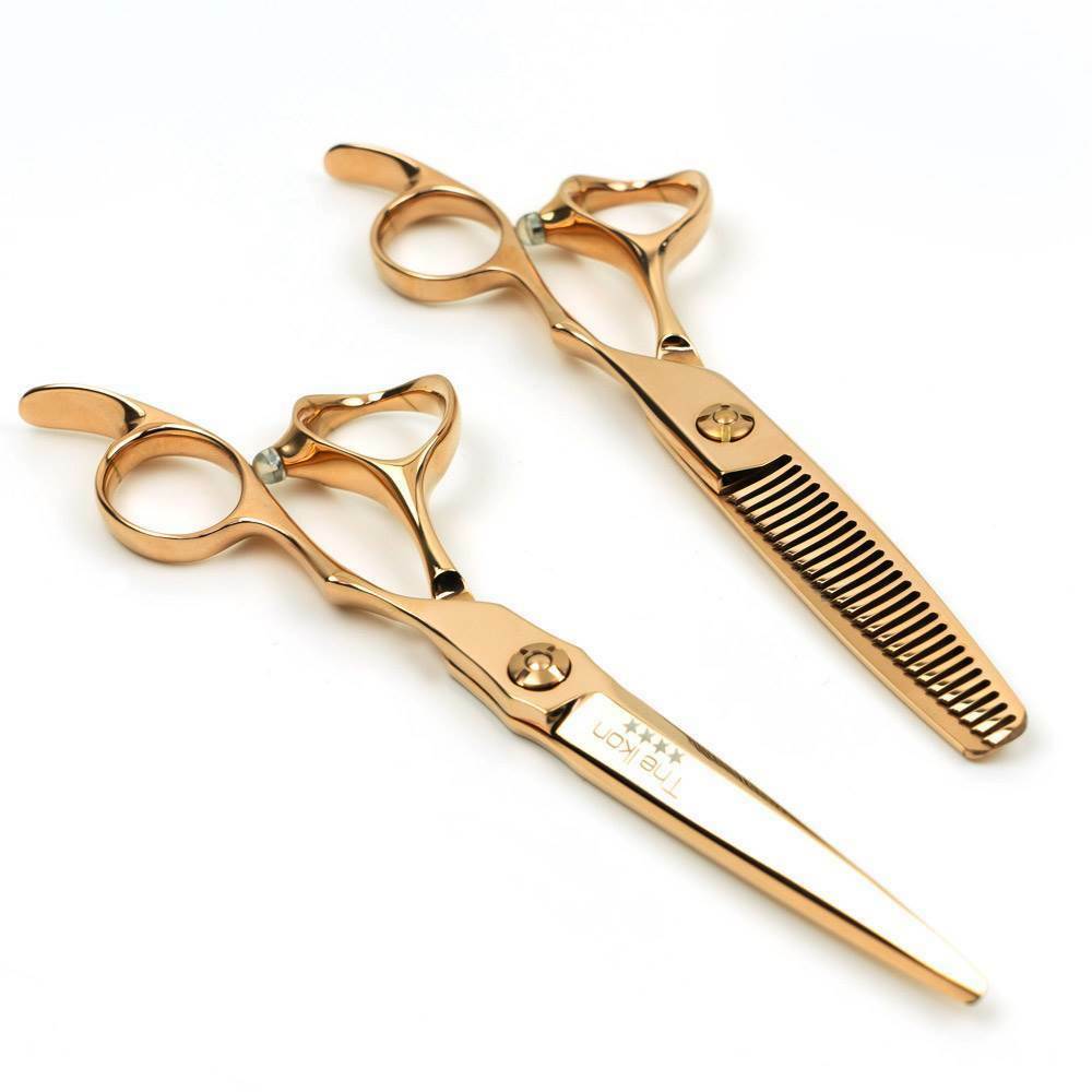 Matakki Ikon Scissor & Thinner Set (Rose Gold)