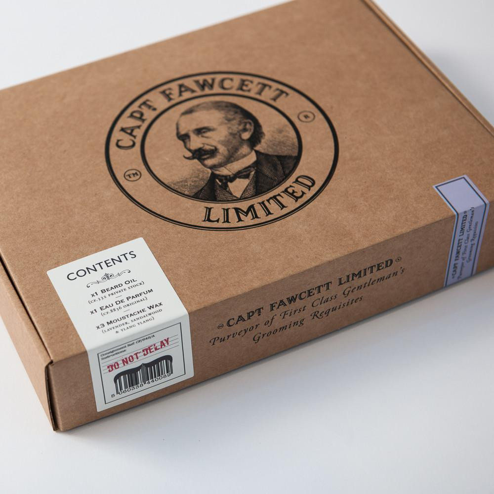  Moustache Wax & Beard Oil Gift Set