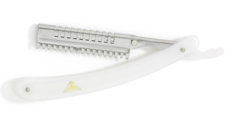 Ama 80 Safety Shaper Razor - White