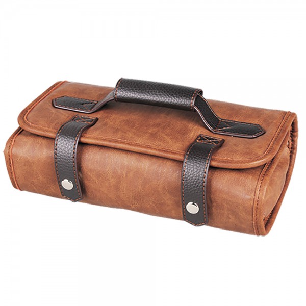 Head Jog Barber's Tool Roll in Brown