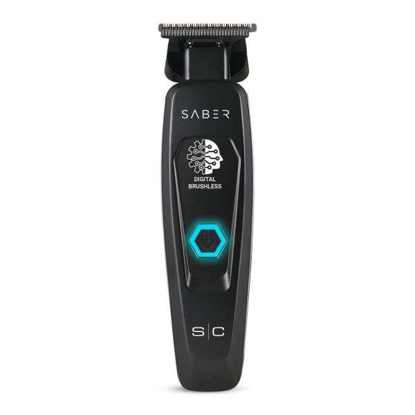 Gamma+ Stylecraft Saber Cordless Trimmer - Black